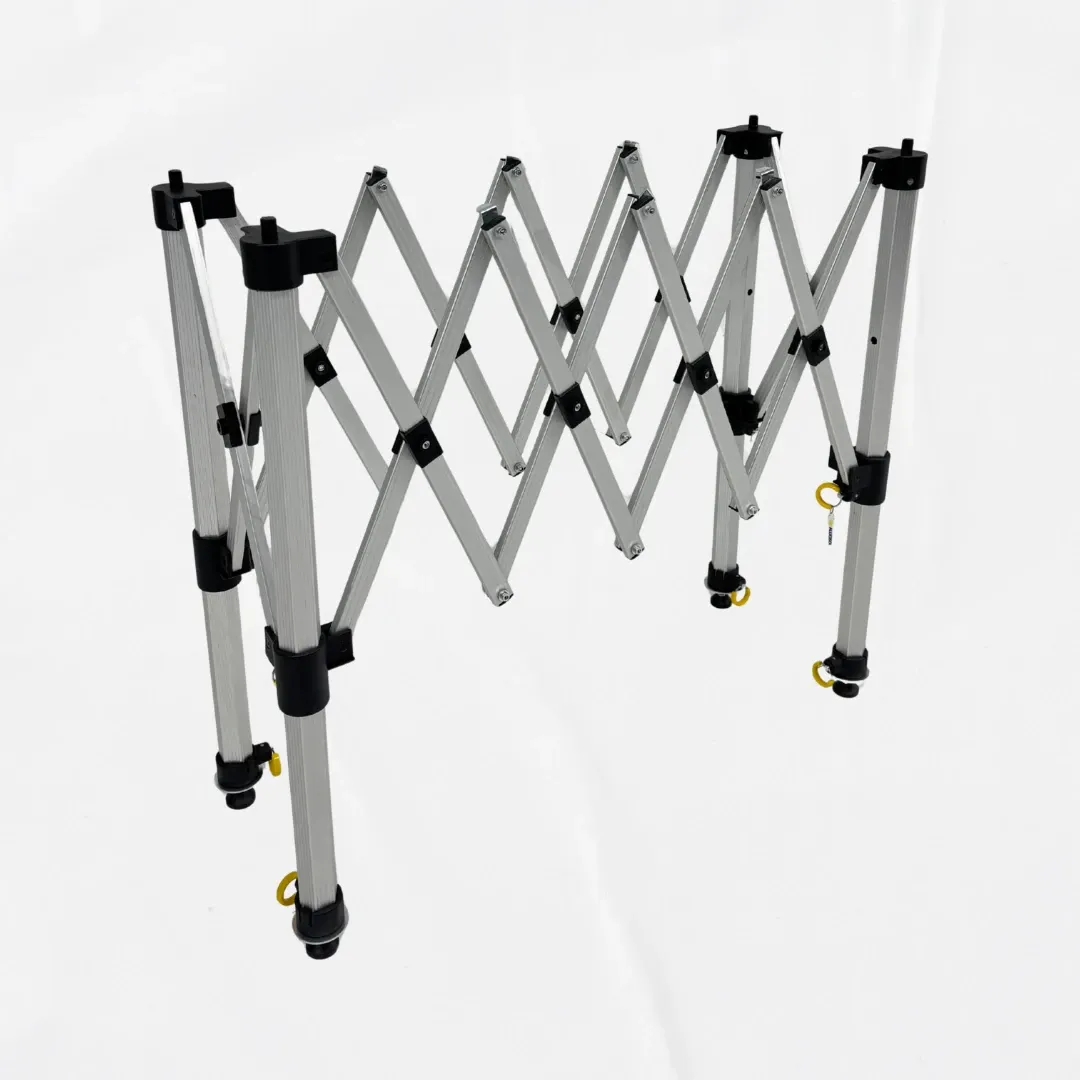 Estructura plegable de aluminio