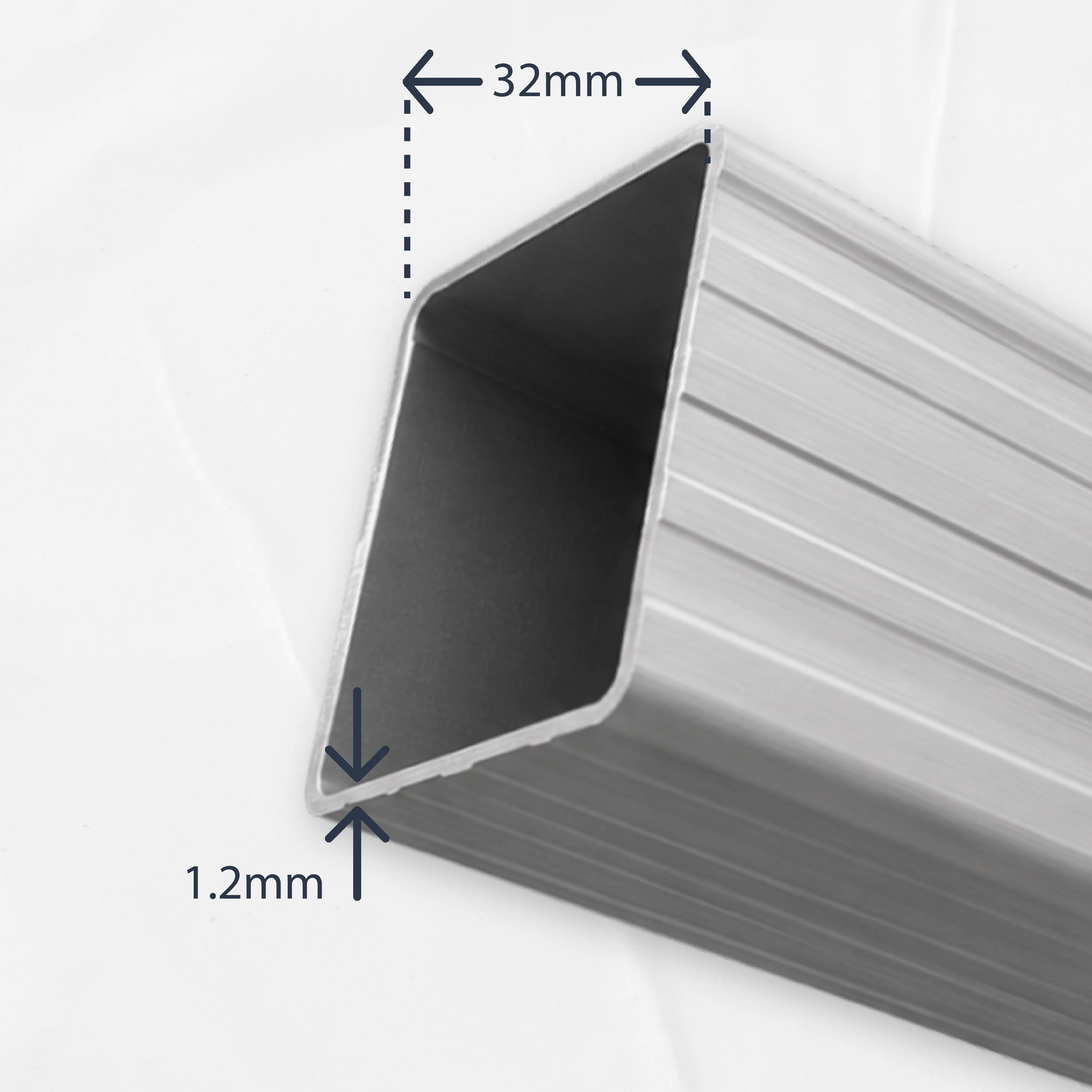Columnas de la estructura 32MM - carpa plegable Modelo Básico
