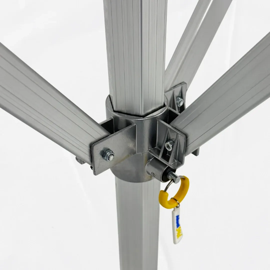 Conector 1 de la carpa plegable Modelo Superior - estructura Hexagonal 57x50x2,5mm