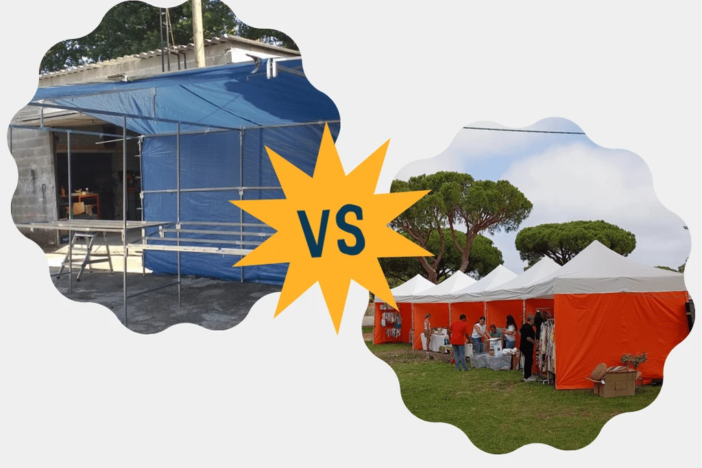 Tendas dobráveis vs tendas tradicionais: qual é a melhor opção?
