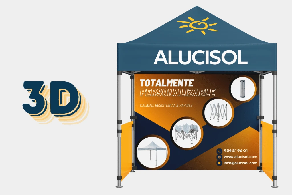 Como personalizar a sua tenda dobrável: técnicas de impressão