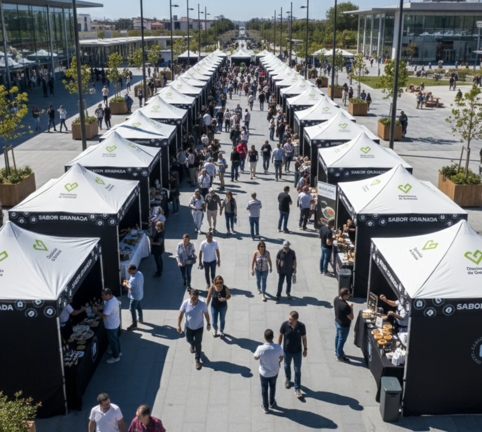 Carpas en mercadillos y ferias
