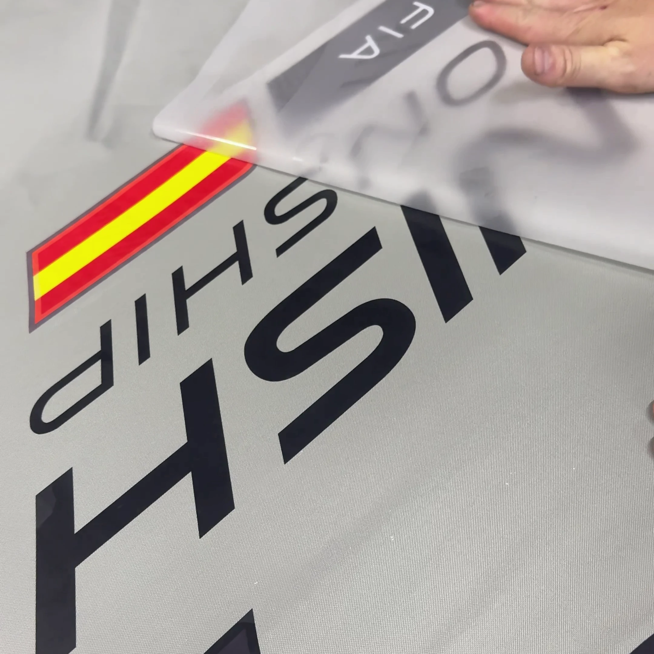 Carpa plegable personalizada con DTF (impresión térmica)