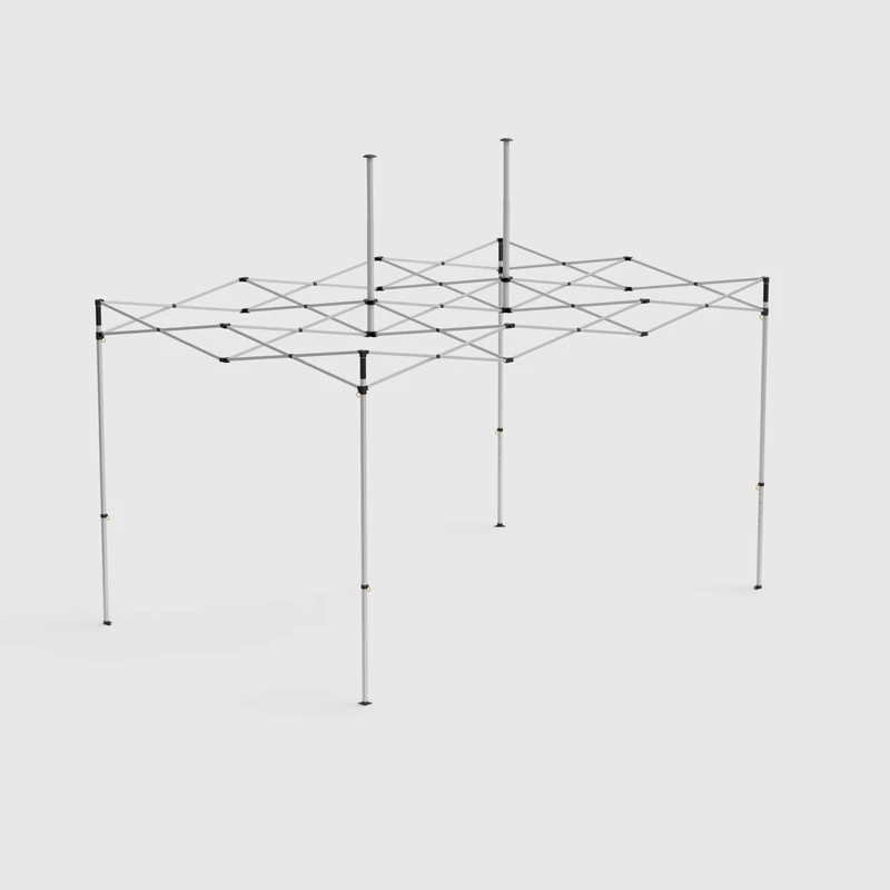 Estructura de carpa plegable modelo basico