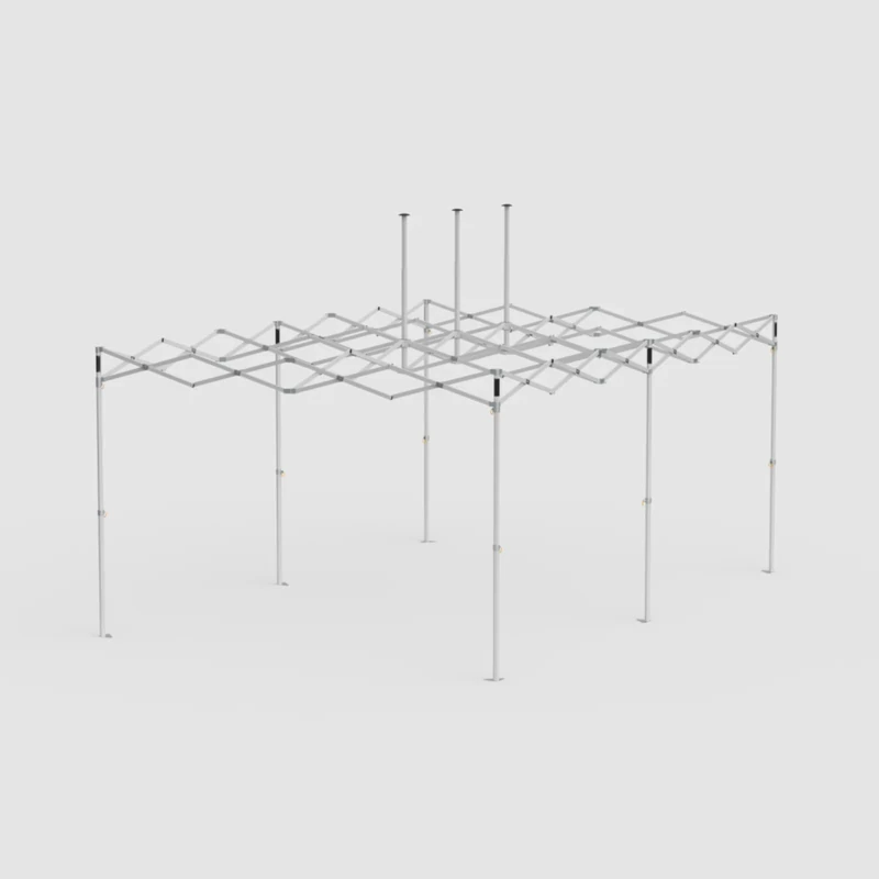 Estructura de carpa plegable modelo superior