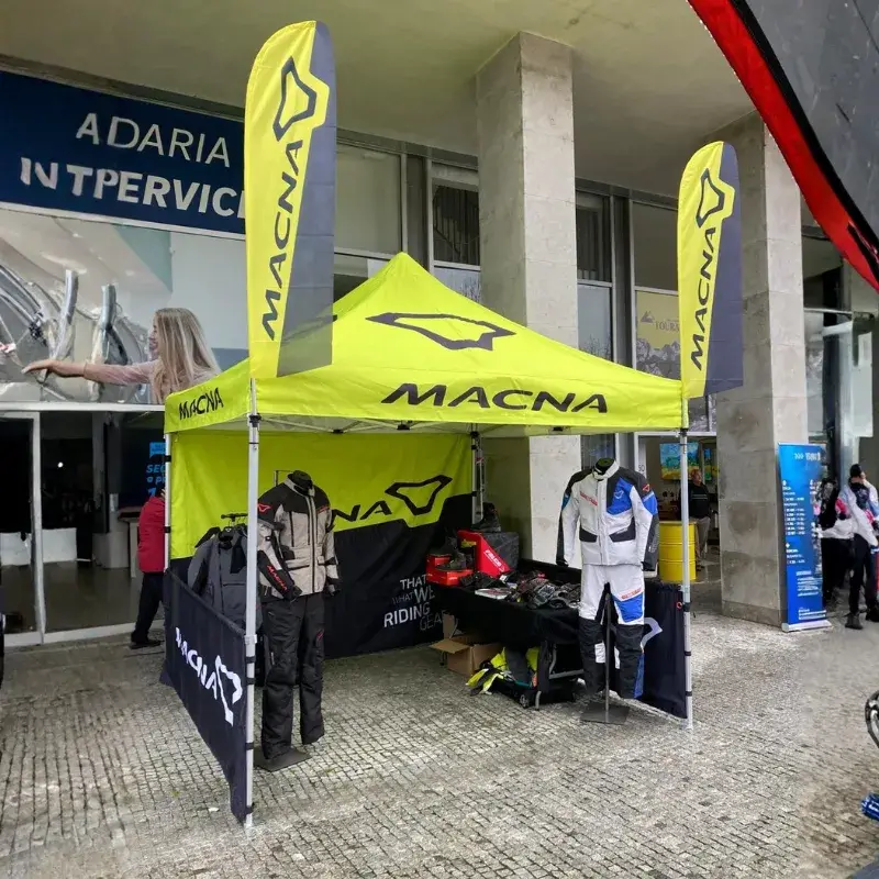 Carpa personalizada — Sublimación full print