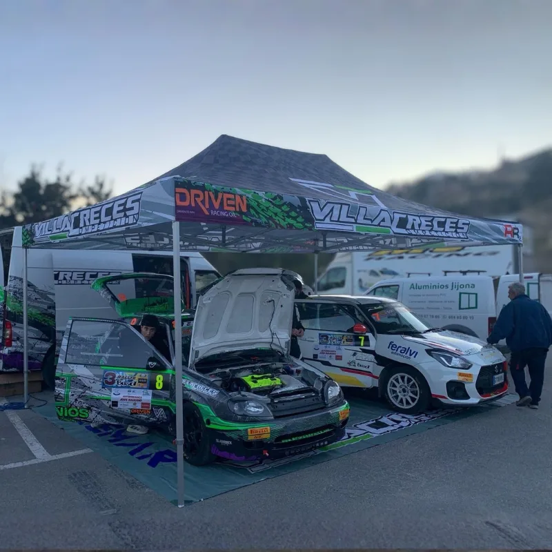 Carpa personalizada — Sublimación full print