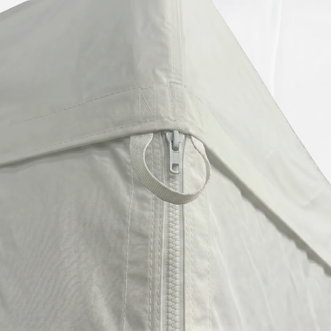 Lona de poliéster con revestimiento PVC y tirador de techo - carpa plegable Modelo Superior